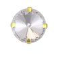 8/10mm Round Shape Crystal Rhinestone Sew On Gold Claw Rhinestone for Clothing Accessories