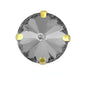 8/10mm Round Shape Crystal Rhinestone Sew On Gold Claw Rhinestone for Clothing Accessories