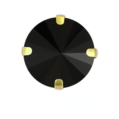8/10mm Round Shape Crystal Rhinestone Sew On Gold Claw Rhinestone for Clothing Accessories