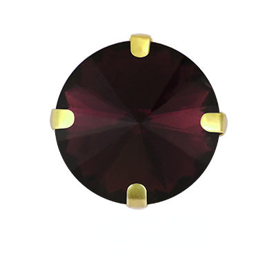 8/10mm Round Shape Crystal Rhinestone Sew On Gold Claw Rhinestone for Clothing Accessories