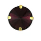 8/10mm Round Shape Crystal Rhinestone Sew On Gold Claw Rhinestone for Clothing Accessories