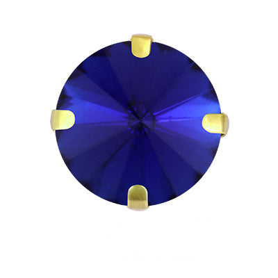 8/10mm Round Shape Crystal Rhinestone Sew On Gold Claw Rhinestone for Clothing Accessories