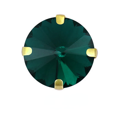 8/10mm Round Shape Crystal Rhinestone Sew On Gold Claw Rhinestone for Clothing Accessories