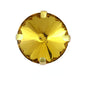 8/10mm Round Shape Crystal Rhinestone Sew On Gold Claw Rhinestone for Clothing Accessories