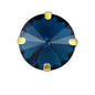8/10mm Round Shape Crystal Rhinestone Sew On Gold Claw Rhinestone for Clothing Accessories