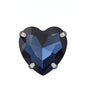 Heart Shape 18mm Shiny Crystal Rhinestone DIY Sew On Rhinestones Clothing Garment Accessories