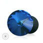 8/10/12mm Round Shape Mocha Fluorescence Color Crystal Diamond Glass Rhinestone for Clothing Jewelry Accessories