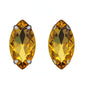 TonyBead 9*18mm/13*27mm Navette Shape Big Sew on Crystal Rhinestone with Silver Bottom for Clothing DIY Decoration