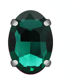 Oval Shape 6*8mm/8*10mm Crystal Sew on Glass Rhinestone for Garment Shoes Bag Decoration