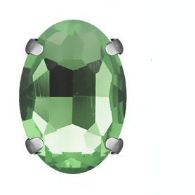 Kagawa Oval Shape 6 * 8mm/8 * 10mm Crystal Sewing On Glass Rhinestone for Garment Shoes Bag Decoration