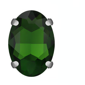 Oval Shape 6*8mm/8*10mm Crystal Sew on Glass Rhinestone for Garment Shoes Bag Decoration