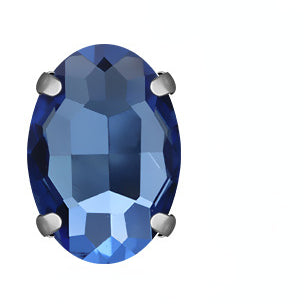 Oval Shape 6*8mm/8*10mm Crystal Sew on Glass Rhinestone for Garment Shoes Bag Decoration