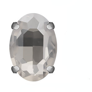 Kagawa Oval Shape 6 * 8mm/8 * 10mm Crystal Sewing On Glass Rhinestone for Garment Shoes Bag Decoration