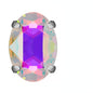 Oval Shape 6*8mm/8*10mm Crystal Sew on Glass Rhinestone for Garment Shoes Bag Decoration