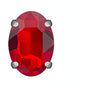 Oval Shape 6*8mm/8*10mm Crystal Sew on Glass Rhinestone for Garment Shoes Bag Decoration