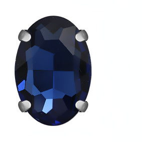 Oval Shape 6*8mm/8*10mm Crystal Sew on Glass Rhinestone for Garment Shoes Bag Decoration