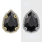 【10pcs】7*10mm Crystal with Gold/silver Base Suitable for Clothing and Wedding Decoration Accessories