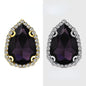 【10pcs】7*10mm Crystal with Gold/silver Base Suitable for Clothing and Wedding Decoration Accessories