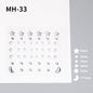 Butterfly Rhinestone Tear Eye Paste Pearl Glue Eyebrow Paste Eye Paste Forehead Face Paste Rhinestone Resin Gem Nail DIY