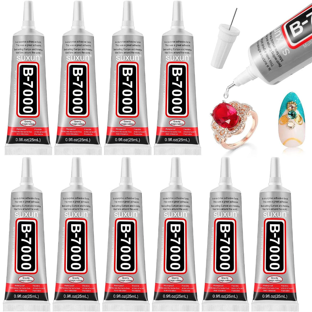 B7000's Glue Toothpaste Glue Stick Phone Case Ornaments Glue Repair DIY Accessories