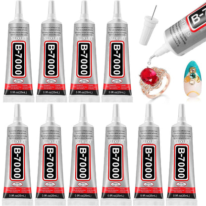 B7000's Glue Toothpaste Glue Stick Phone Case Ornaments Glue Repair DIY Accessories
