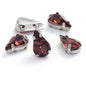 50pcs 5*8/6*10mm Thin Drop Sew On Rhinestone With Silver Claw Crystal for Dress Shoes Crafts