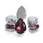 50pcs 10*14/13*18mm Sew on Rhinestone Glass Crystal with Silver Claw Stones for Cloth Making