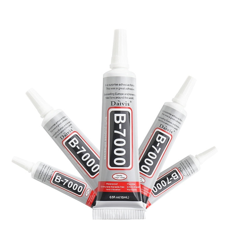 B7000's Glue Toothpaste Glue Stick Rhinestone Phone Case Ornaments Glue Screen Repair Rhinestone Diy Gadgets