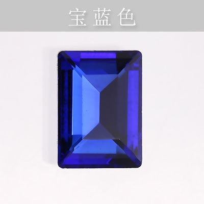 Rectangular Crystal Glass Drill Diy Mobile Phone Case Clothes Hat Stick Rhinestone Material