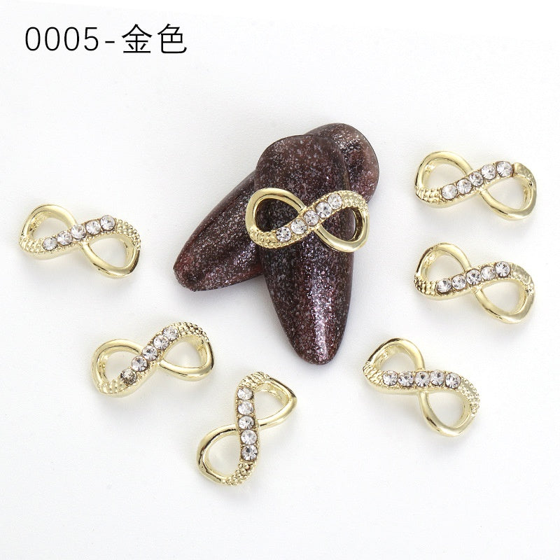 【ready stock】nail rhinestones kawaii rhinestones New Internet Celebrity Nail and Diamond Accessories Fashion accessories