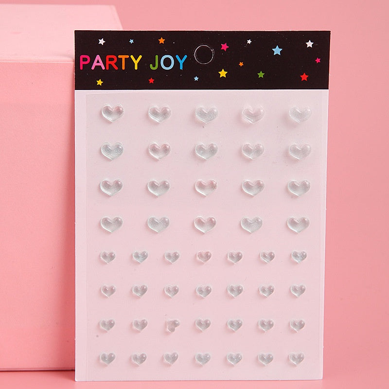 Children's Stage Performance Face Stickers Stickers Crystal Eyes Rhinestone Stickers Swarovski