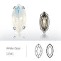 Hollow Out Copper Claw Rhinestones Sets Shiny Glass Strass Set Horse Eye Shape DIY Art Crafts Sew On Stones Claws Sets - tony beads