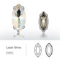 Hollow Out Copper Claw Rhinestones Sets Shiny Glass Strass Set Horse Eye Shape DIY Art Crafts Sew On Stones Claws Sets - tony beads