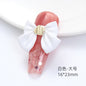 2PCS Bow Nail Decoration Crystal Metal Alloy Nail Art Rhinestones In The Shape of Bows for Nail Art Decoration