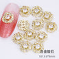 New Alloy Zircon Nail Accessories DIY Nail Paste Luxury Accessories