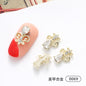 Nail Small Bee Alloy Bow Rhinestone Ornaments Metal Japanese Jewelry