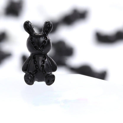 3D Rabbit Cartoon Diy Resin Nail Art Charms Accessories Ornament Decoration