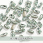 【Genuine in stock】Fashion accessories Accessories for jewelry High Quality Multi Shapes Light Azore Series Rhinestone Crystal Stones For Nail Art Decoration
