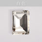 Rectangular Crystal Glass Drill Diy Mobile Phone Case Clothes Hat Stick Rhinestone Material