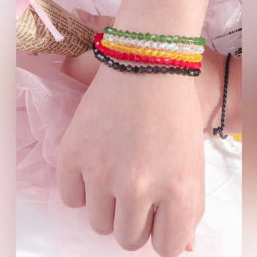 4mm 21 Colors Bicone Shaped Crystal Stone Loose Necklace Bracelet Earring Glass Rhinestone Beads