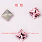 High Quality Square Crystal AB Rhinestone Flatback Glass Sew On Stone For Garment