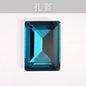 Rectangular Crystal Glass Drill Diy Mobile Phone Case Clothes Hat Stick Rhinestone Material