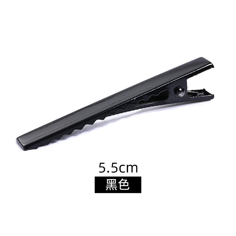 Fashion DIY Black Duckbill Clip Hair Accessories Headdress Handmade Bow Bottom Clip Clip Hair Cards
