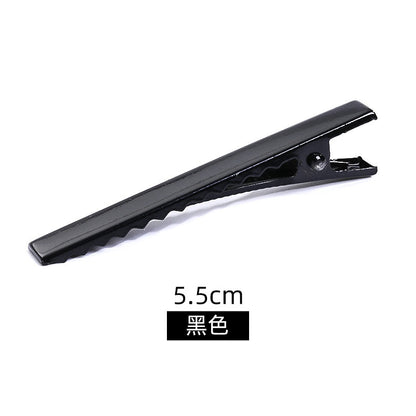 Fashion DIY Black Duckbill Clip Hair Accessories Headdress Handmade Bow Bottom Clip Clip Hair Cards