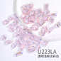 【ready stock】nail rhinestones hand accessories Korean wind Transparent Mixed Shapes Nails Art Decoration Professional Rhinestones Nail Art Rhinestones Mix