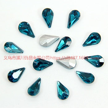 10pcs Diamond Crystal Glass Rhinestone Diy Material Mobile Phone Accessories