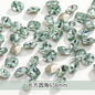 【Genuine in stock】Fashion accessories Accessories for jewelry High Quality Multi Shapes Light Azore Series Rhinestone Crystal Stones For Nail Art Decoration