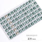 【Genuine in stock】Fashion accessories Accessories for jewelry High Quality Multi Shapes Light Azore Series Rhinestone Crystal Stones For Nail Art Decoration