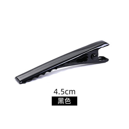 Fashion DIY Black Duckbill Clip Hair Accessories Headdress Handmade Bow Bottom Clip Clip Hair Cards