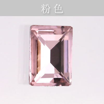 Rectangular Crystal Glass Drill Diy Mobile Phone Case Clothes Hat Stick Rhinestone Material